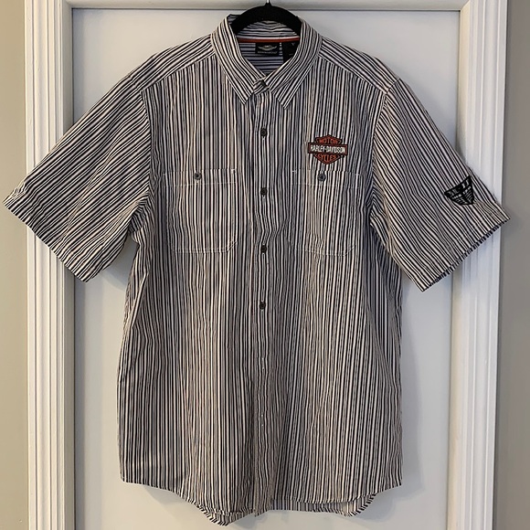 HarleyDavidson Shirts Harley Davidson Mens Dress Shirt Shirt